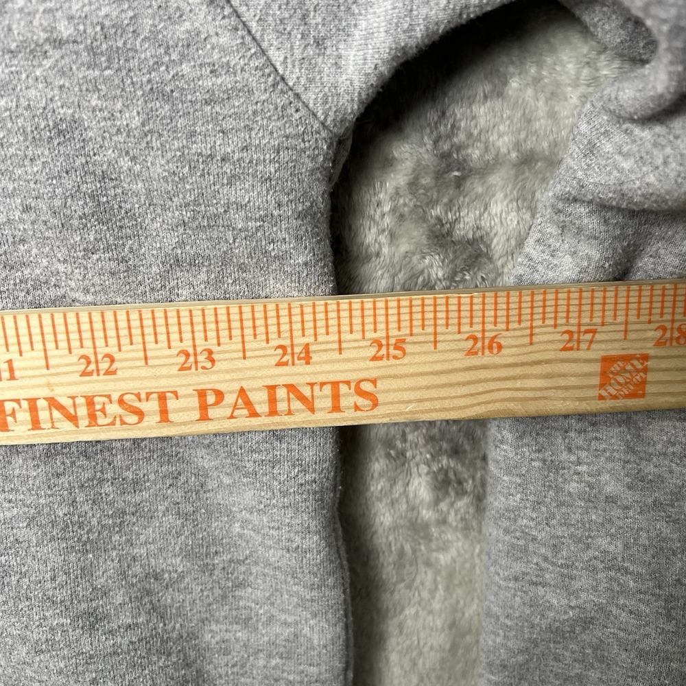 Vintage Y2K FILA Sweatshirt Men's Large Grey Crewneck Spell Out Embroidered - Picture 5 of 6